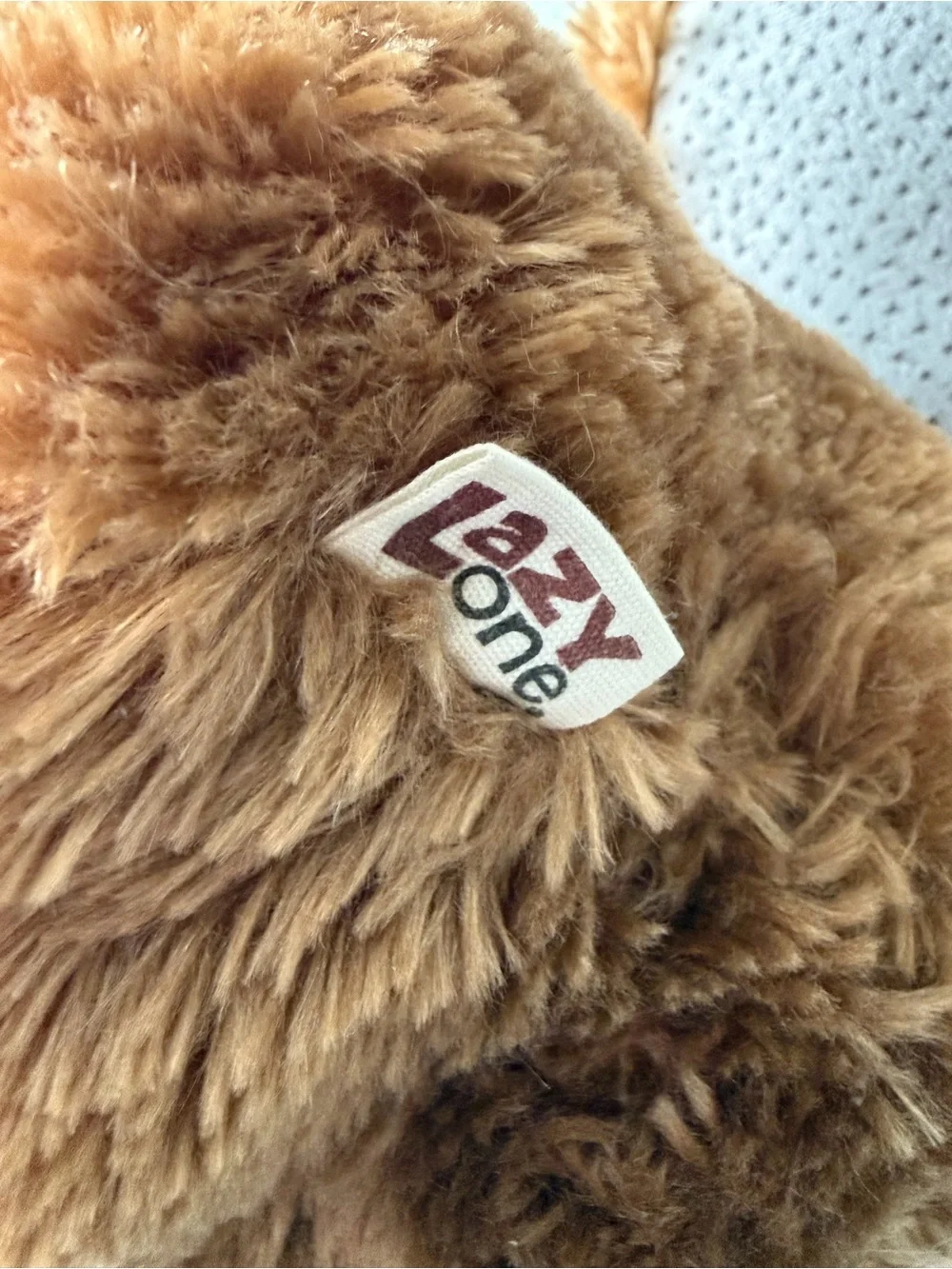 Lazy One Kids Bear Paw Slippers Size M 13-3 Brown Fuzzy Plush Animal Claw